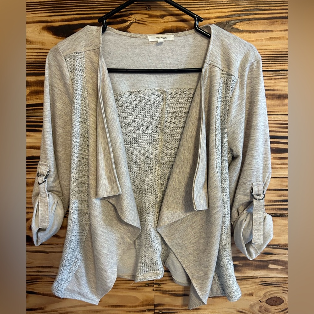 Maurice’s Neutral colored shrug